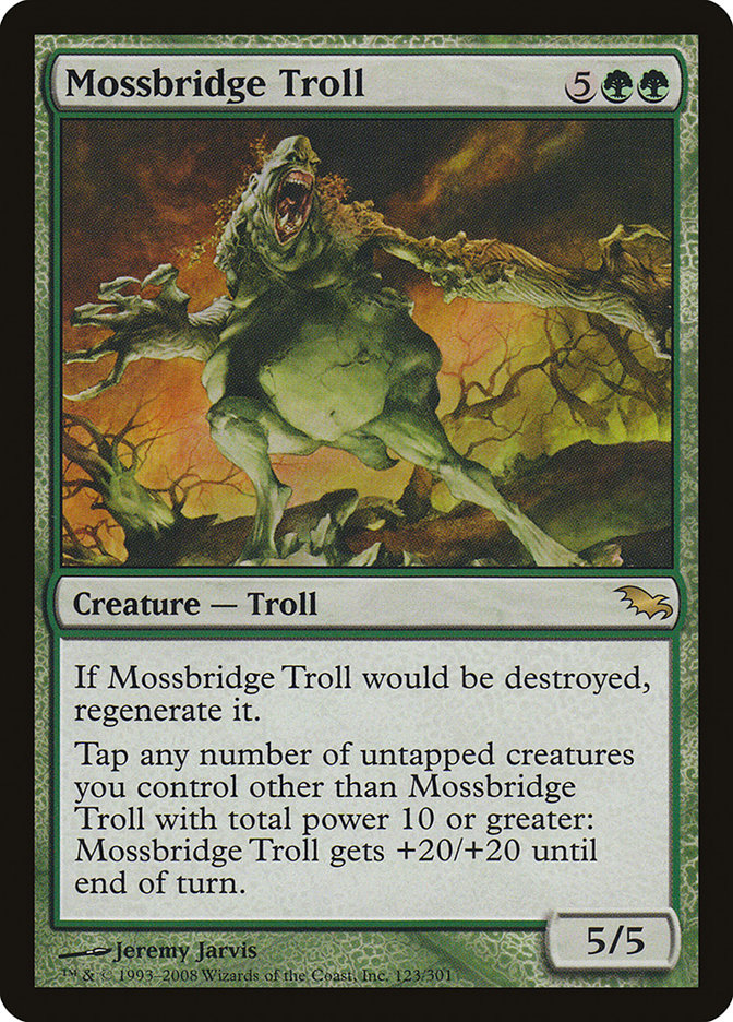 Mossbridge Troll (123) [Shadowmoor] | Odin's Place