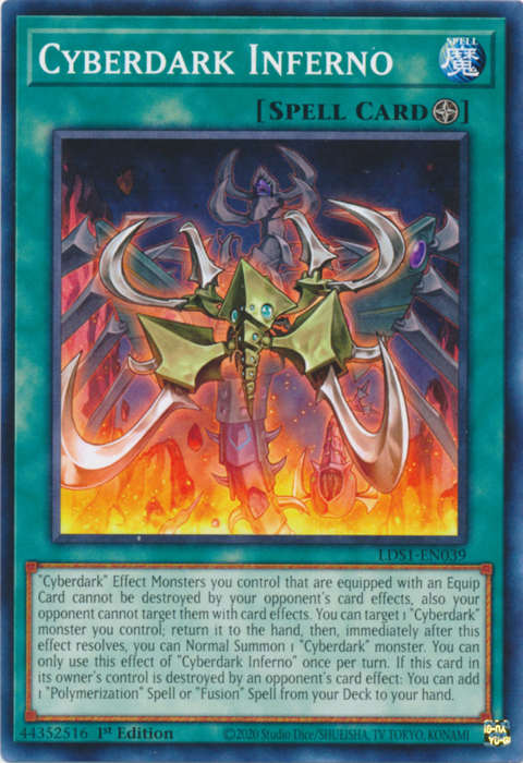 Cyberdark Inferno [LDS1-EN039] Common | Odin's Place