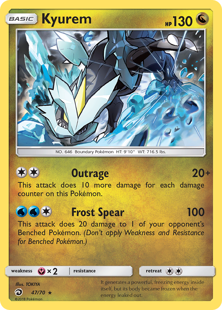 Kyurem (47/70) [Sun & Moon: Dragon Majesty] | Odin's Place
