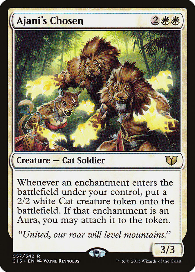 Ajani's Chosen (57) [Commander 2015] | Odin's Place