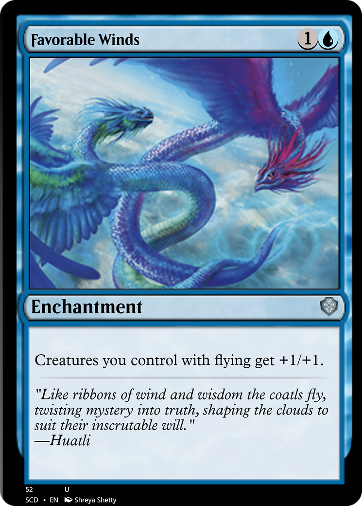 Favorable Winds [Starter Commander Decks] | Odin's Place