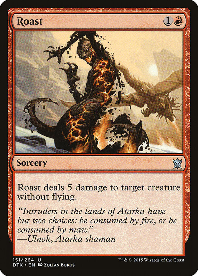 Roast (151) [Dragons of Tarkir] | Odin's Place