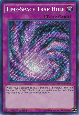 Time-Space Trap Hole [MP15-EN119] Secret Rare | Odin's Place