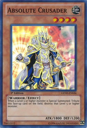 Absolute Crusader [GENF-EN036] Super Rare | Odin's Place