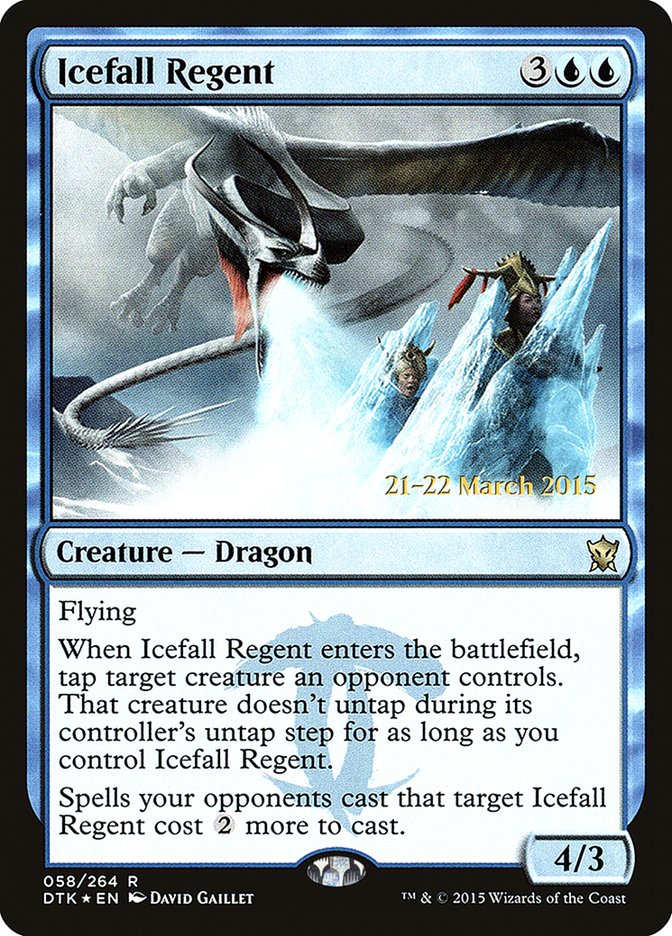 Icefall Regent (58) [Dragons of Tarkir Prerelease Promos] | Odin's Place
