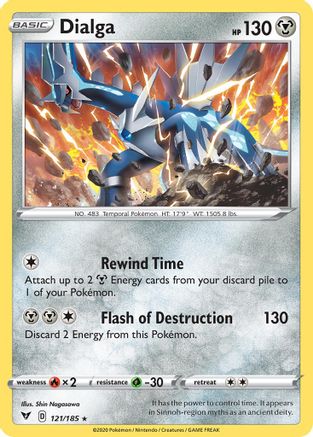 Dialga (121/185) (Theme Deck Exclusive) [Sword & Shield: Vivid Voltage] | Odin's Place