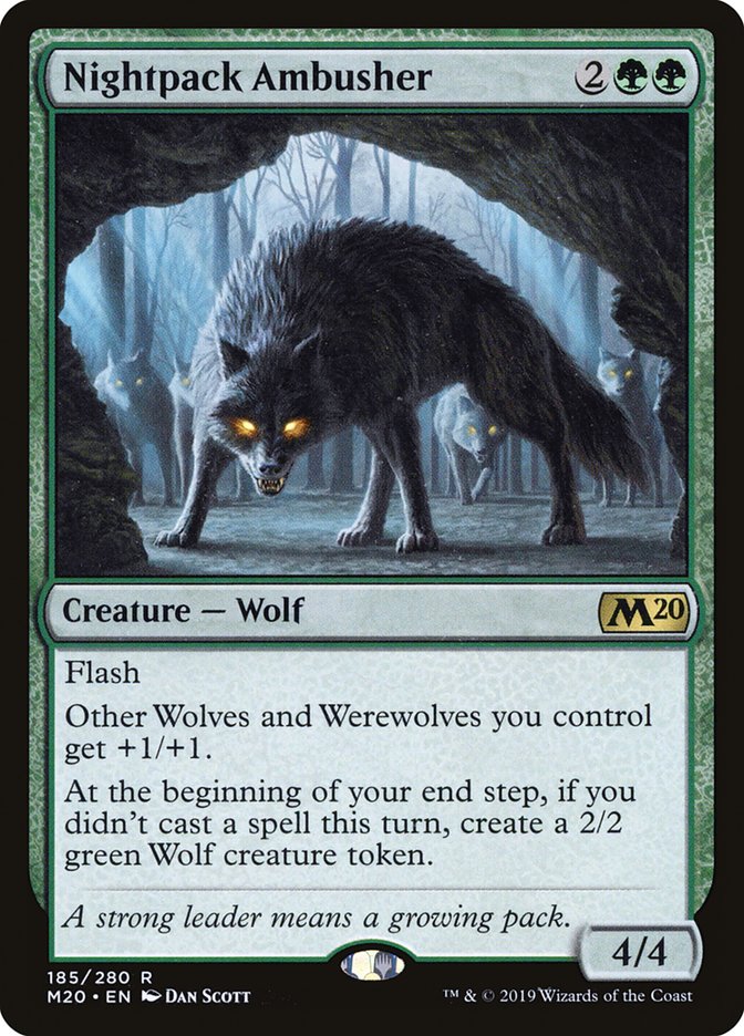 Nightpack Ambusher [Core Set 2020] | Odin's Place