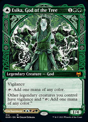 Esika, God of the Tree // The Prismatic Bridge (Showcase) [Kaldheim] | Odin's Place