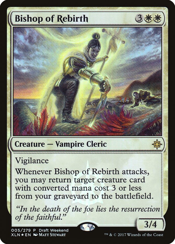 Bishop of Rebirth (5) (Draft Weekend) [Ixalan Promos] | Odin's Place
