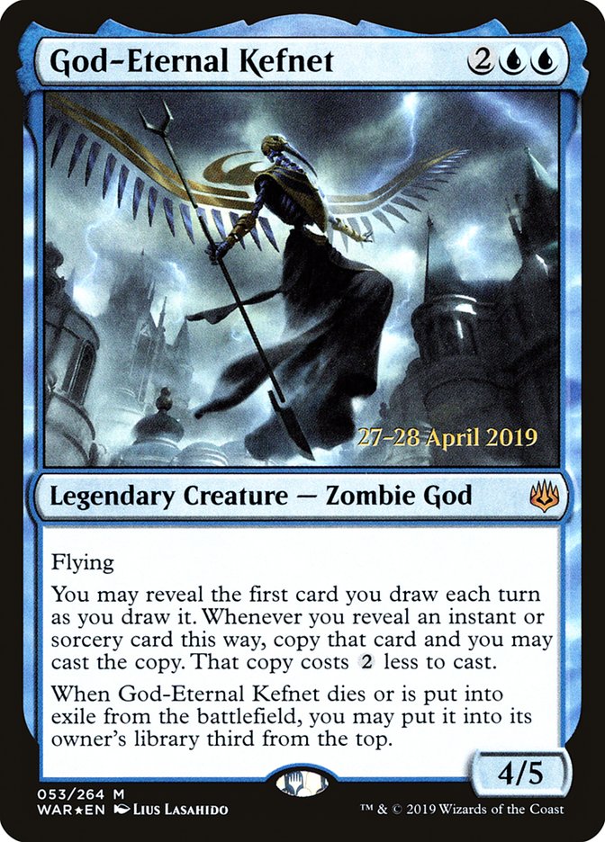 God-Eternal Kefnet (53) [War of the Spark Prerelease Promos] | Odin's Place
