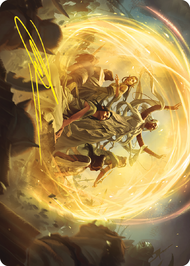Heroic Intervention Art Card (Gold-Stamped Signature) [The Lord of the Rings: Tales of Middle-earth Art Series] | Odin's Place