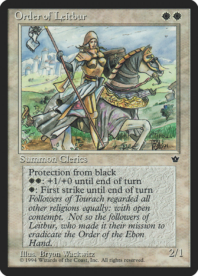Order of Leitbur (Horse Facing Right) [Fallen Empires] | Odin's Place