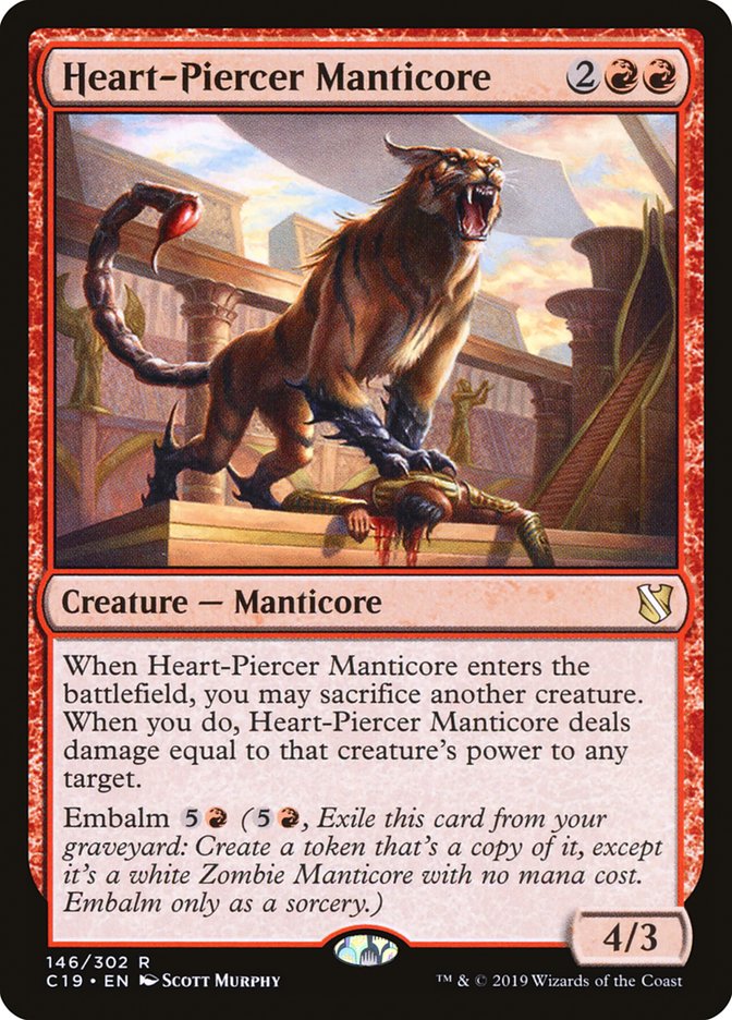 Heart-Piercer Manticore [Commander 2019] | Odin's Place