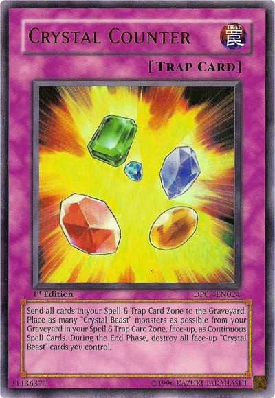 Crystal Counter [DP07-EN024] Ultra Rare | Odin's Place