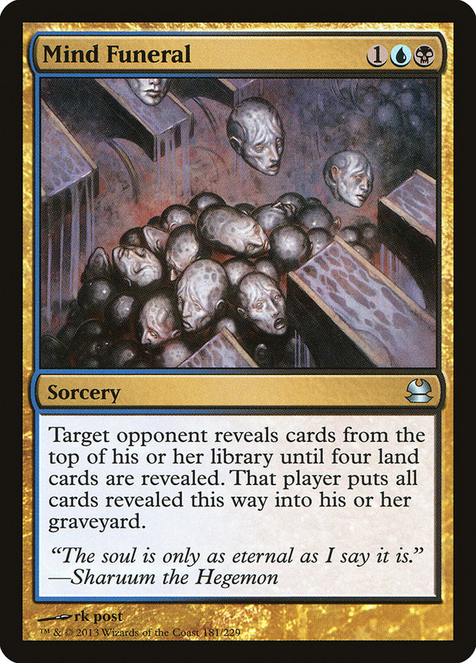 Mind Funeral (181) [Modern Masters] | Odin's Place