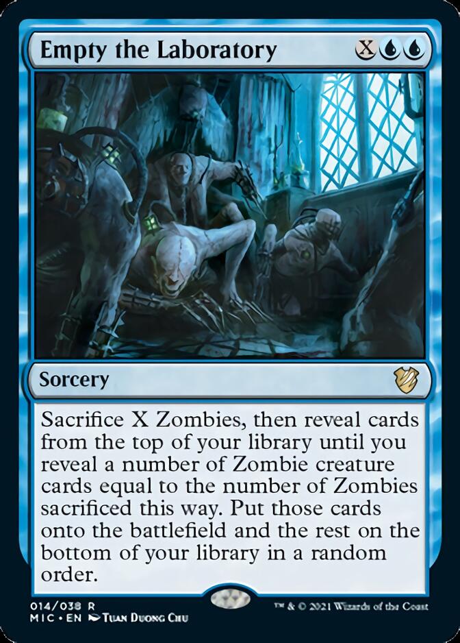 Empty the Laboratory [Innistrad: Midnight Hunt Commander] | Odin's Place
