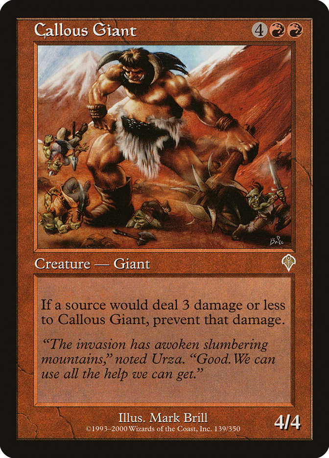 Callous Giant (139) [Invasion] | Odin's Place