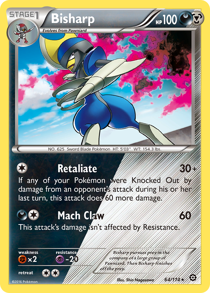 Bisharp (64/114) [XY: Steam Siege] | Odin's Place