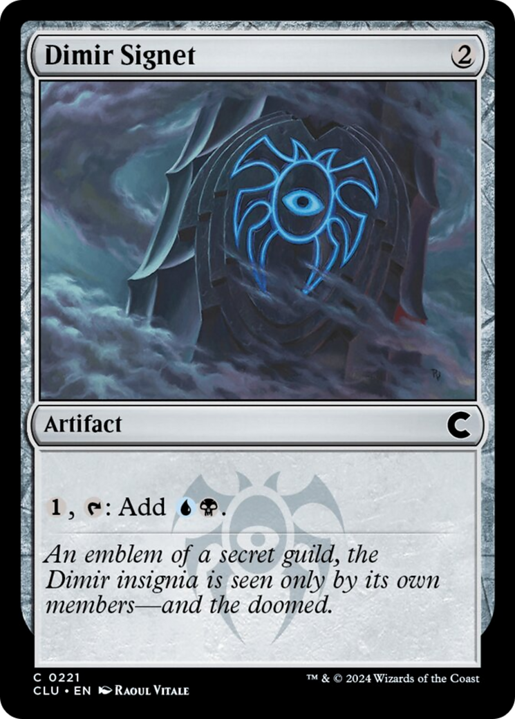 Dimir Signet [Ravnica: Clue Edition] | Odin's Place