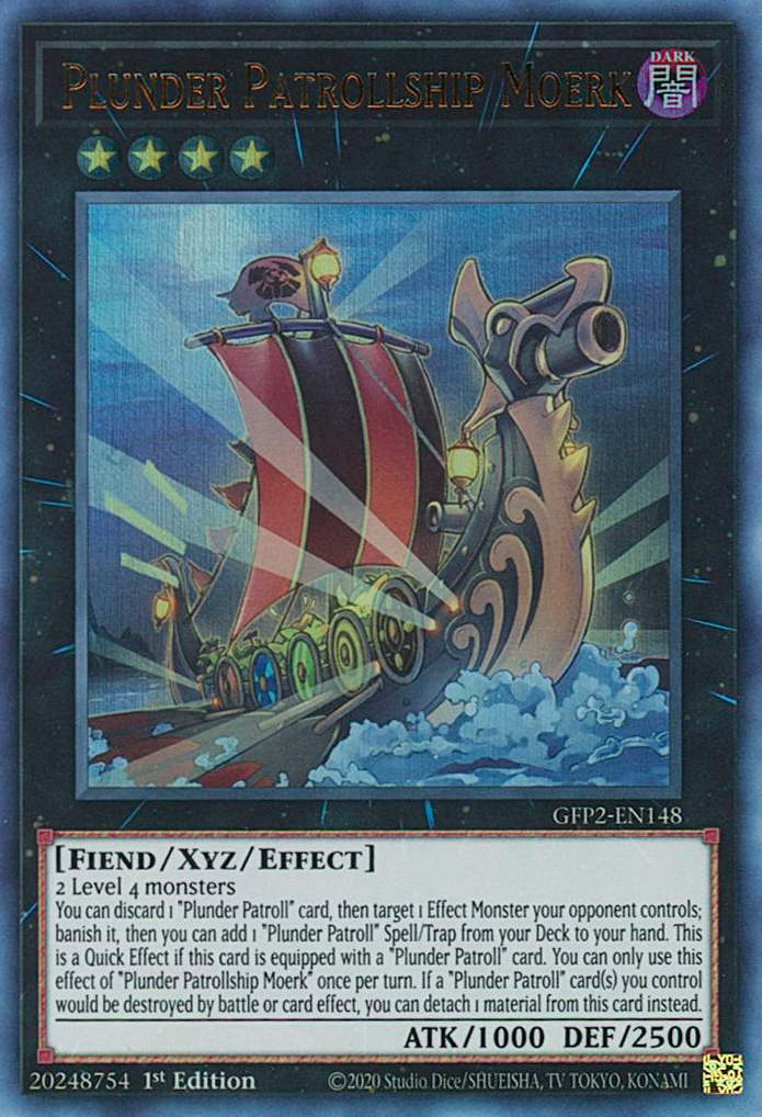 Plunder Patrollship Moerk [GFP2-EN148] Ultra Rare | Odin's Place