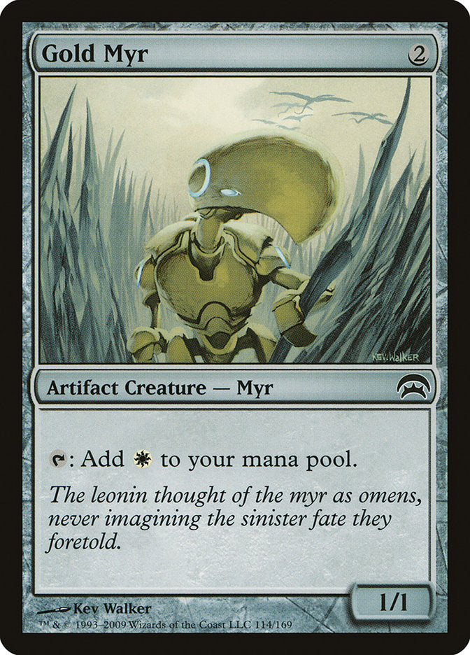 Gold Myr (114) [Planechase] | Odin's Place