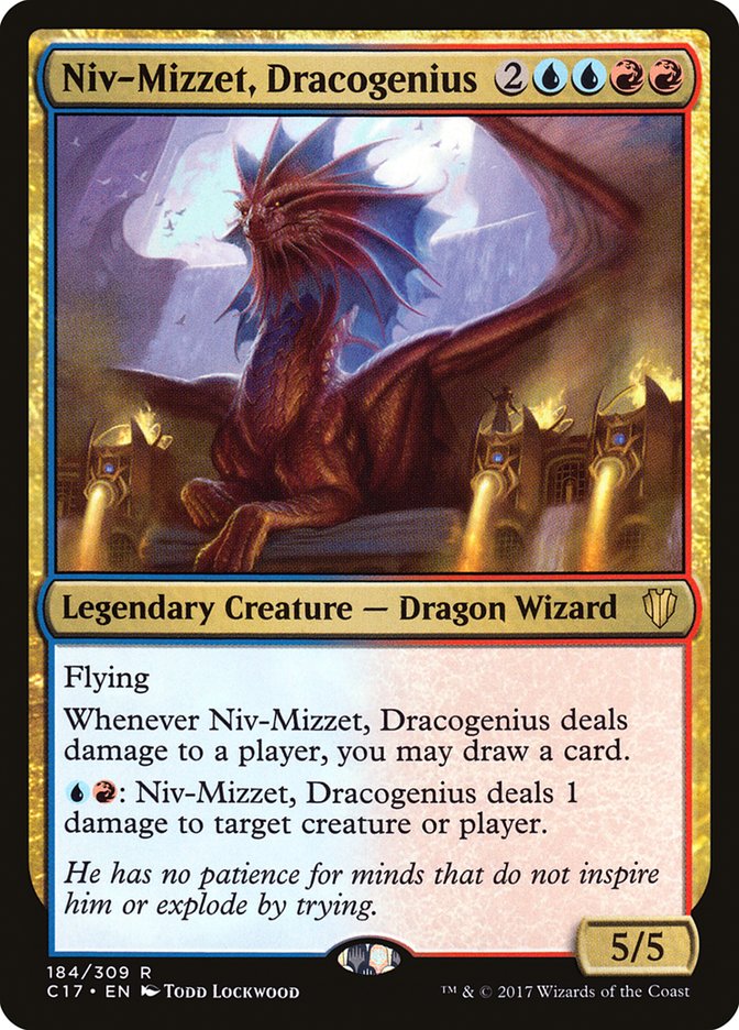 Niv-Mizzet, Dracogenius (184) [Commander 2017] | Odin's Place