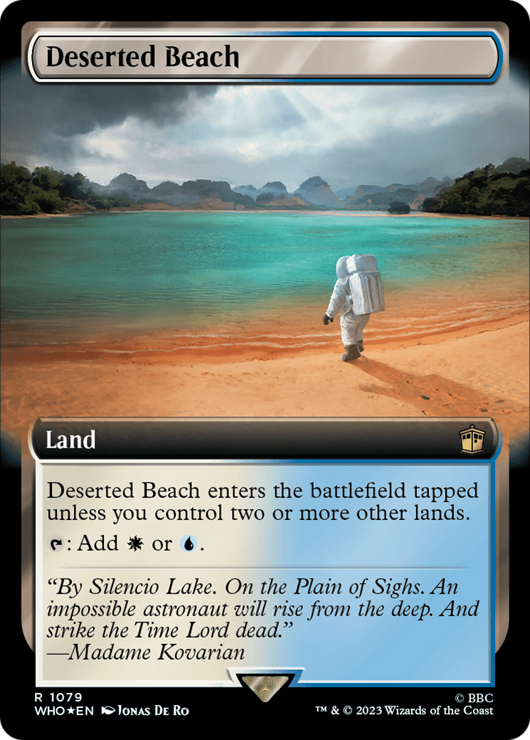 Deserted Beach (Extended Art) (Surge Foil) [Doctor Who] | Odin's Place