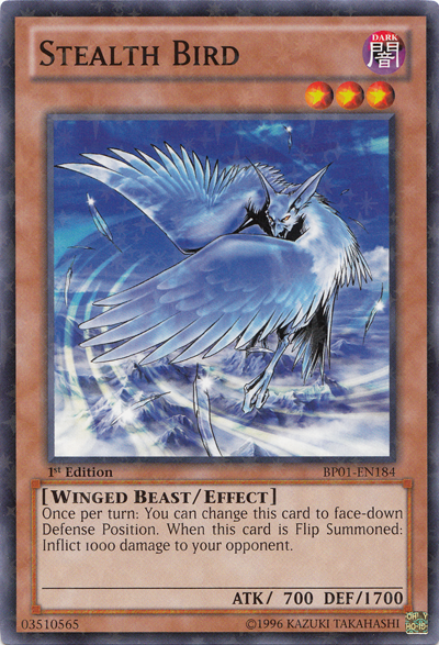 Stealth Bird [BP01-EN184] Starfoil Rare | Odin's Place