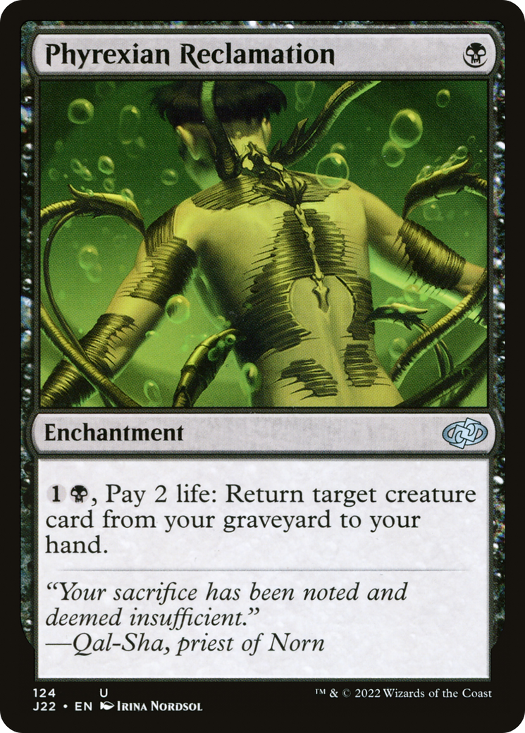 Phyrexian Reclamation [Jumpstart 2022] | Odin's Place