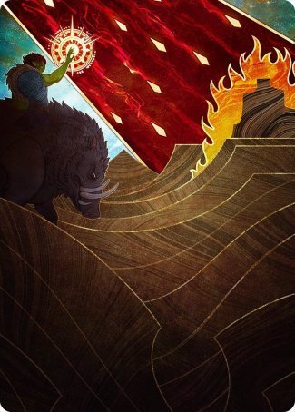 Stone Rain Art Card [Strixhaven: School of Mages Art Series] | Odin's Place