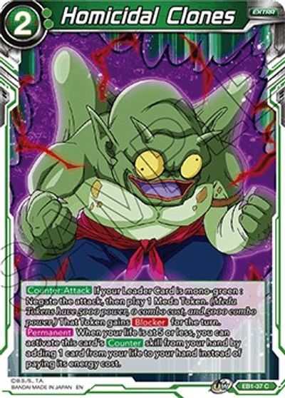 Homicidal Clones (EB1-37) [Battle Evolution Booster] | Odin's Place