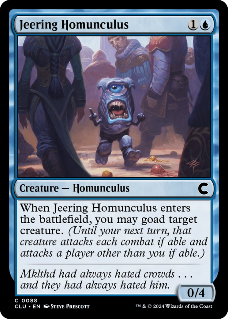 Jeering Homunculus [Ravnica: Clue Edition] | Odin's Place