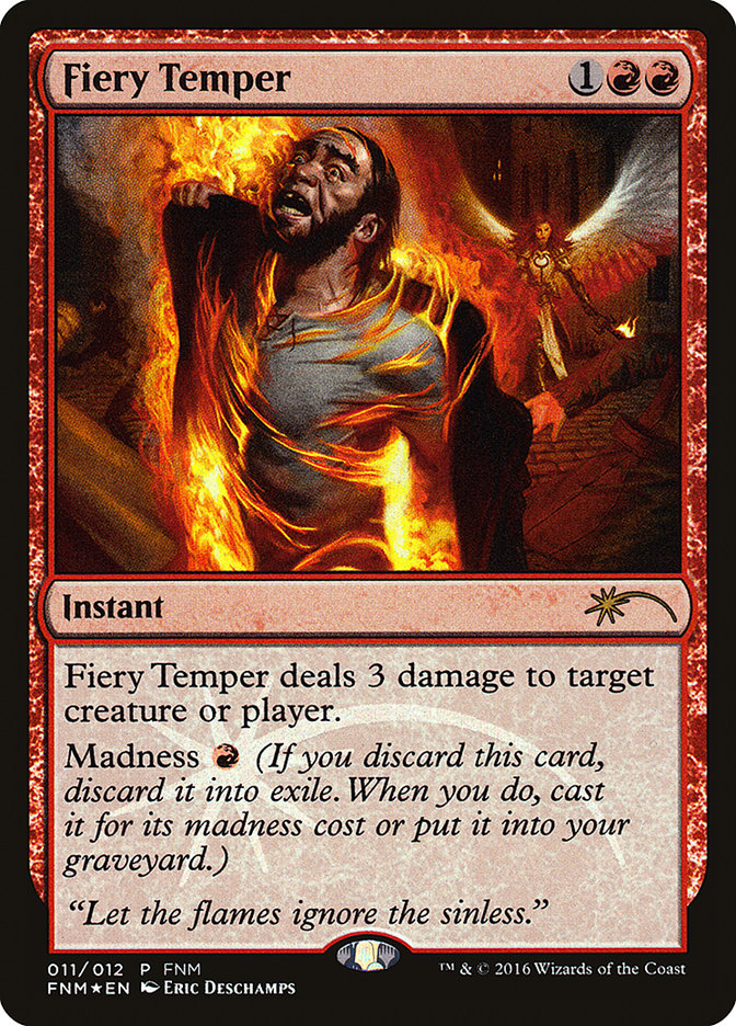 Fiery Temper (11) [Friday Night Magic 2016] | Odin's Place