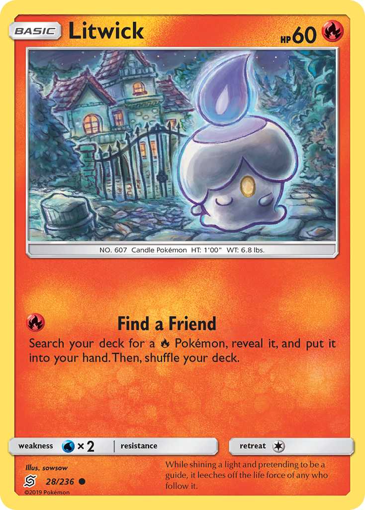 Litwick (28/236) [Sun & Moon: Unified Minds] | Odin's Place