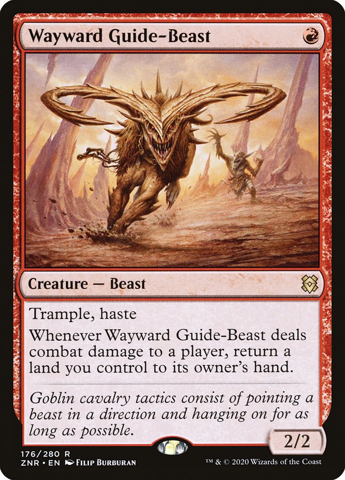 Wayward Guide-Beast [Zendikar Rising] | Odin's Place