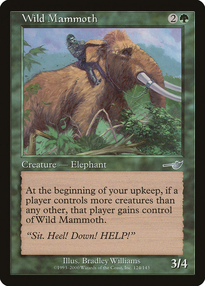 Wild Mammoth (124) [Nemesis] | Odin's Place