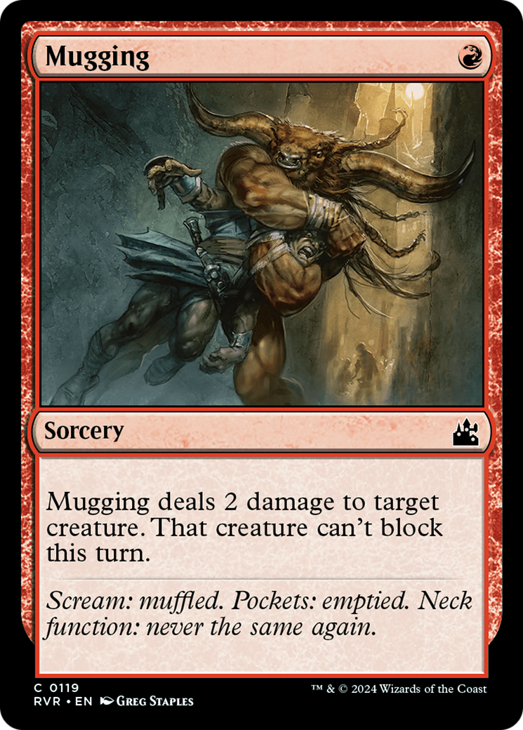 Mugging [Ravnica Remastered] | Odin's Place