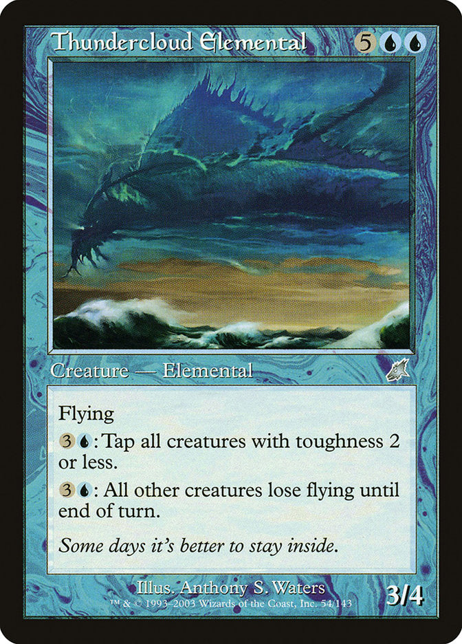 Thundercloud Elemental (54) [Scourge] | Odin's Place