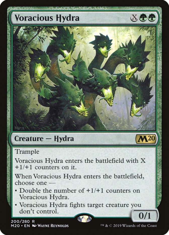 Voracious Hydra (Promo Pack) [Core Set 2020 Promos] | Odin's Place