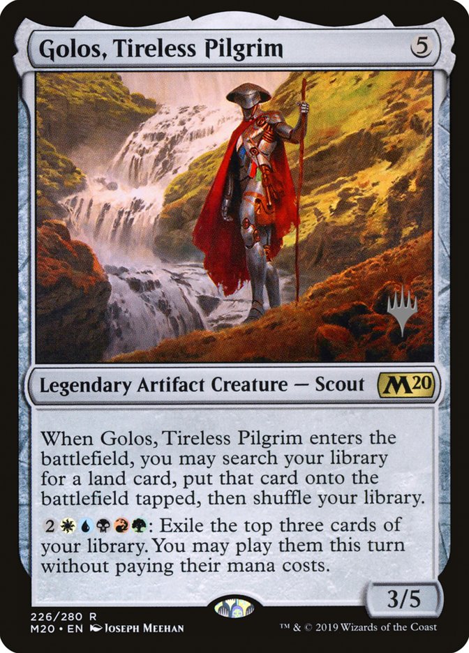 Golos, Tireless Pilgrim (Promo Pack) [Core Set 2020 Promos] | Odin's Place