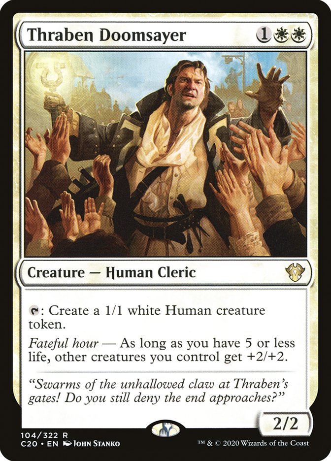 Thraben Doomsayer [Commander 2020] | Odin's Place