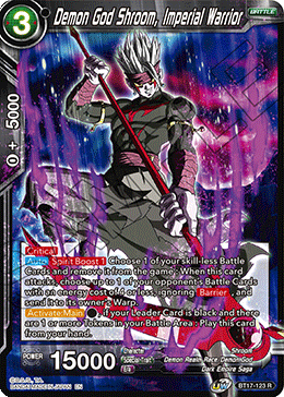 Demon God Shroom, Imperial Warrior (BT17-123) [Ultimate Squad] | Odin's Place