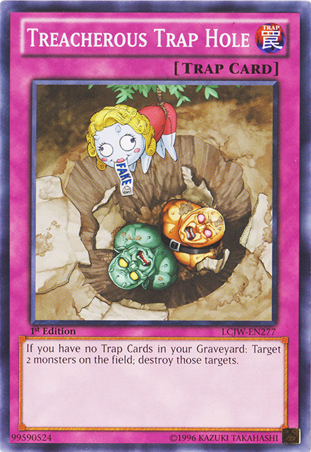 Treacherous Trap Hole [LCJW-EN277] Common | Odin's Place