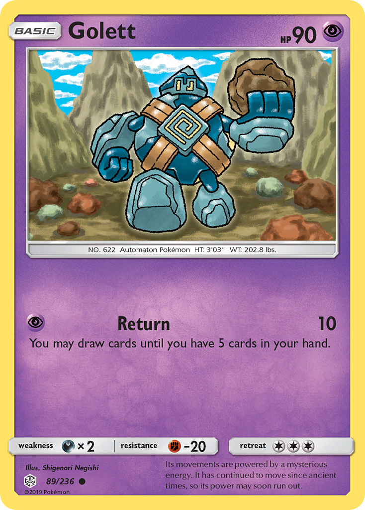 Golett (89/236) [Sun & Moon: Cosmic Eclipse] | Odin's Place