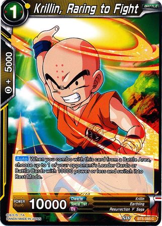 Krillin, Raring to Fight (BT5-085) [Miraculous Revival] | Odin's Place