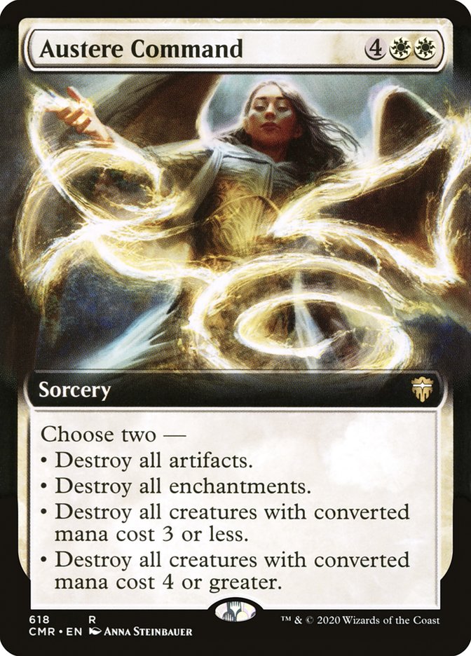 Austere Command (Extended Art) [Commander Legends] | Odin's Place