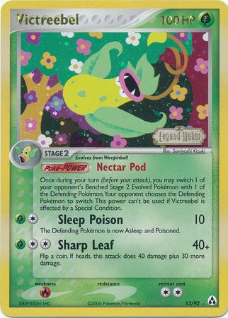 Victreebel (13/92) (Stamped) [EX: Legend Maker] | Odin's Place