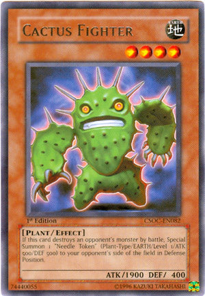 Cactus Fighter [CSOC-EN082] Rare | Odin's Place