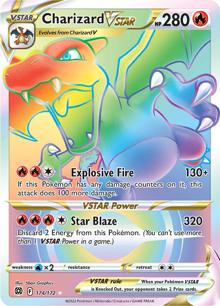 Charizard VSTAR (174/172) [Sword & Shield: Brilliant Stars] | Odin's Place