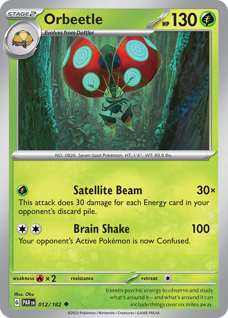 Orbeetle (012/182) [Scarlet & Violet: Paradox Rift] | Odin's Place